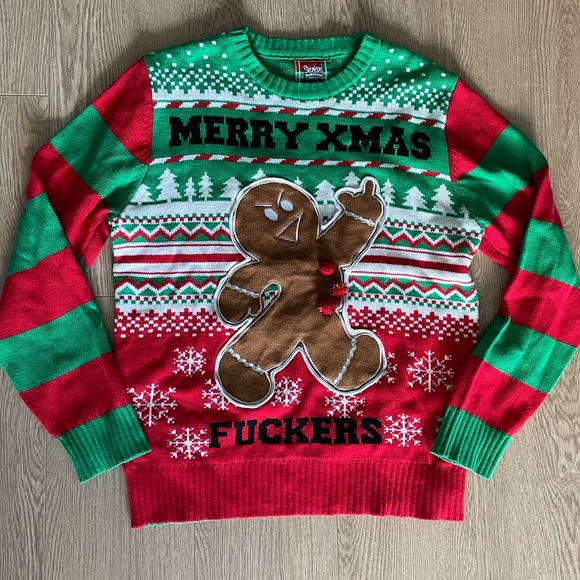 Men’s Ugly Christmas Sweater - Picture 1 of 6